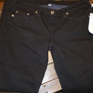 Women true religion black jeans